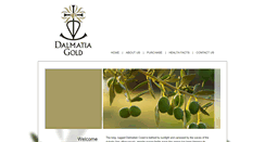 Desktop Screenshot of dalmatiagold.com